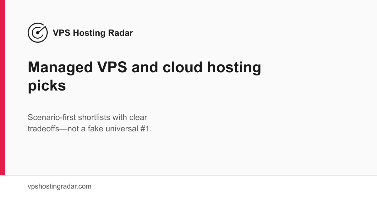 VPS Hosting Radar