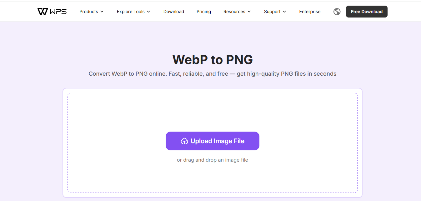 WebP to PNG Converter
