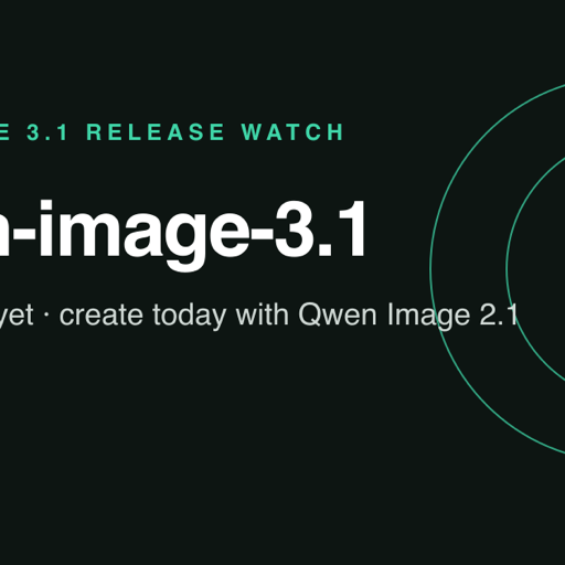 Qwen Image 3.1